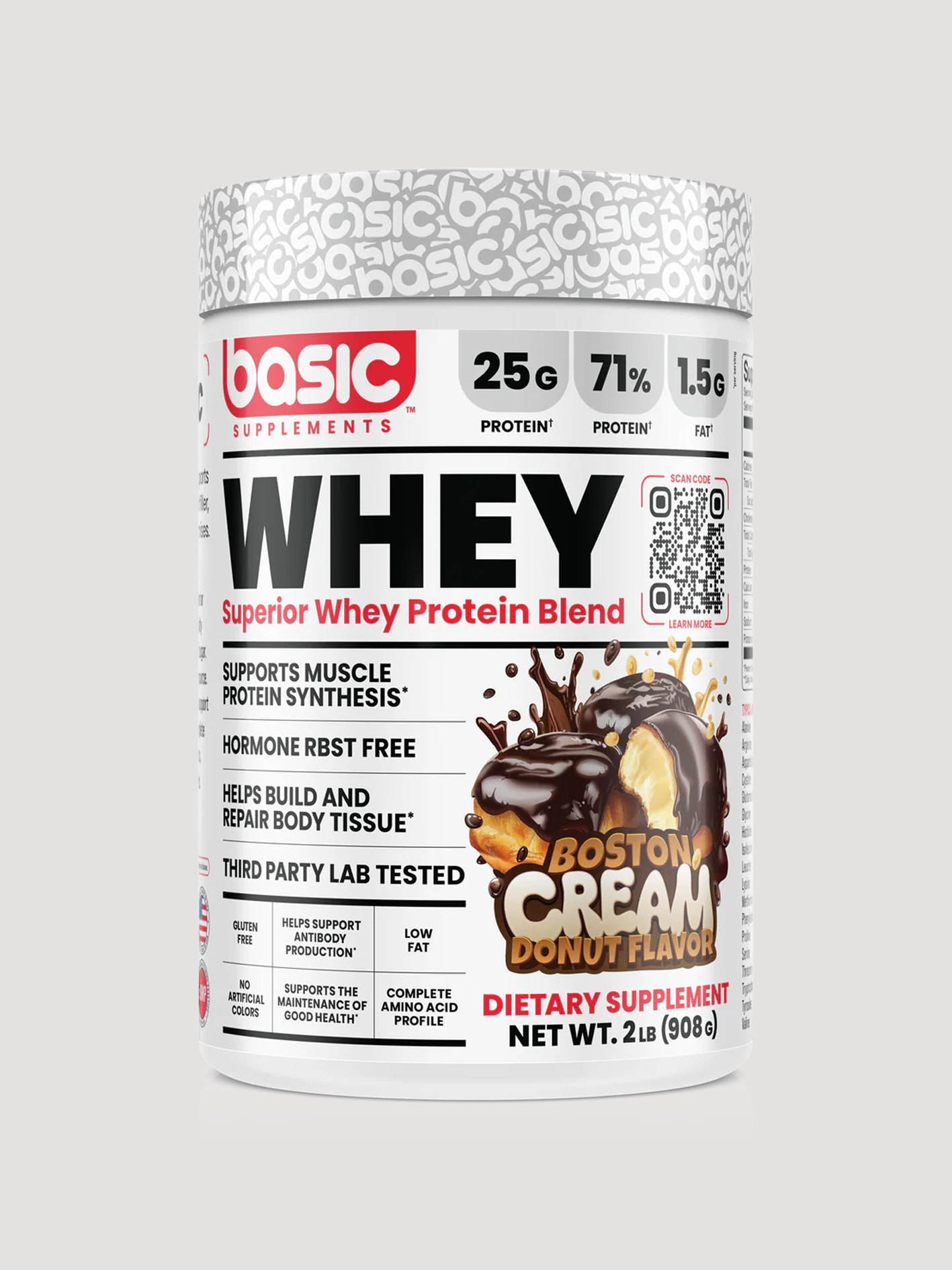 Basic Supplements Whey Protein (2LB)