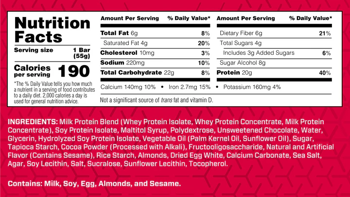 BSN Protein Crisp Bar - 12 Pack