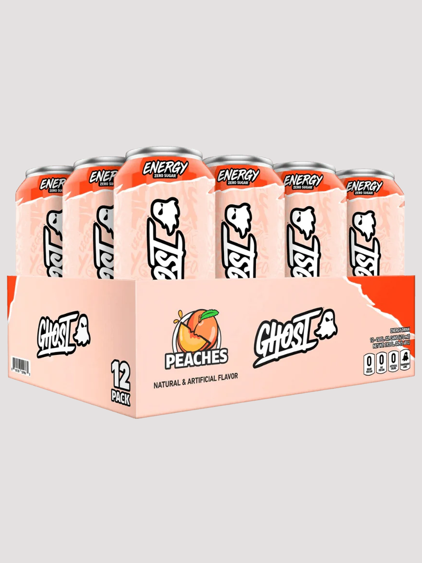 Ghost Energy RTD 12 Pack – Zero Sugar Performance Energy Drink