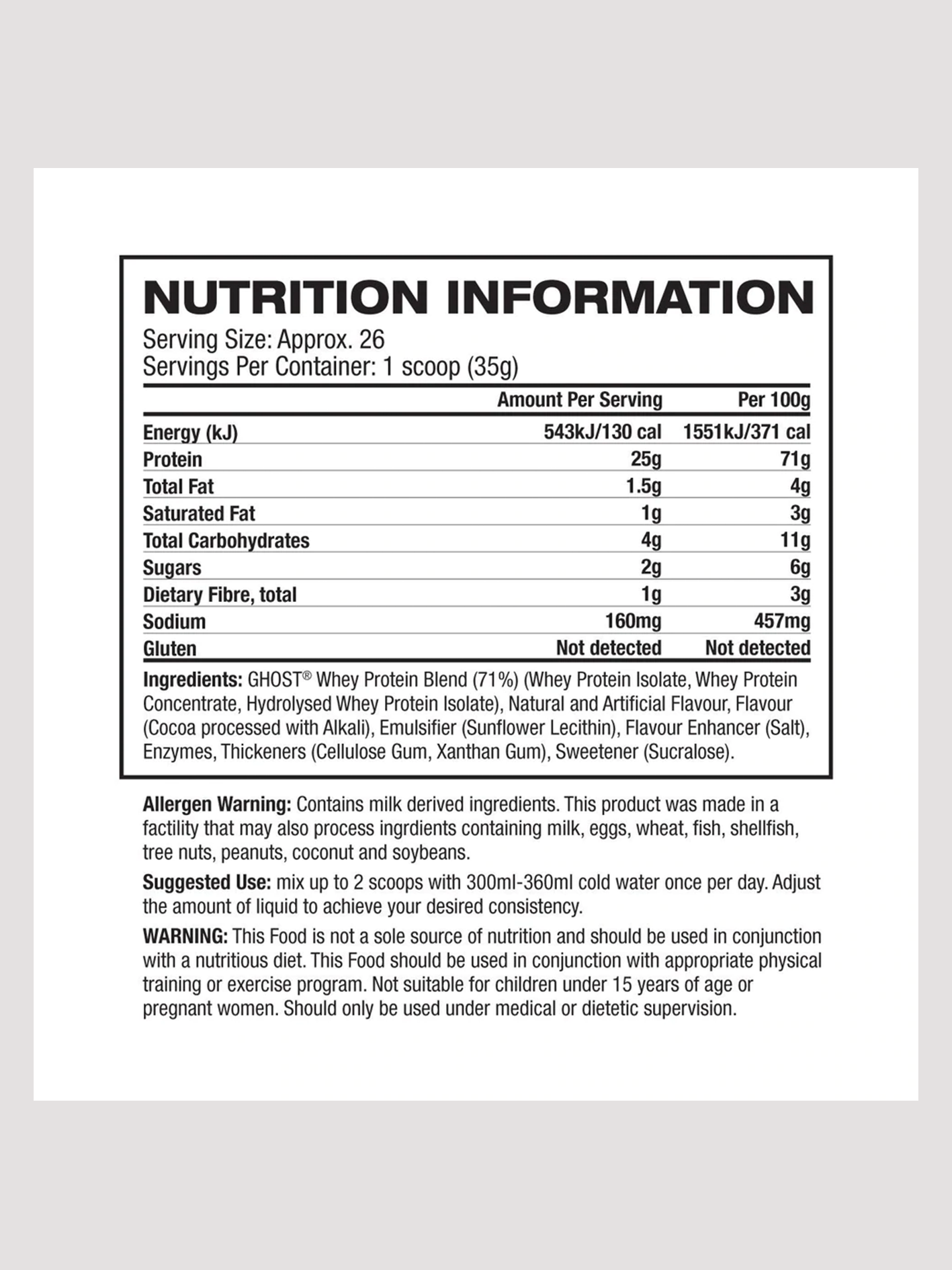 Ghost Whey Protein-Protein-Ghost-Club Bunker