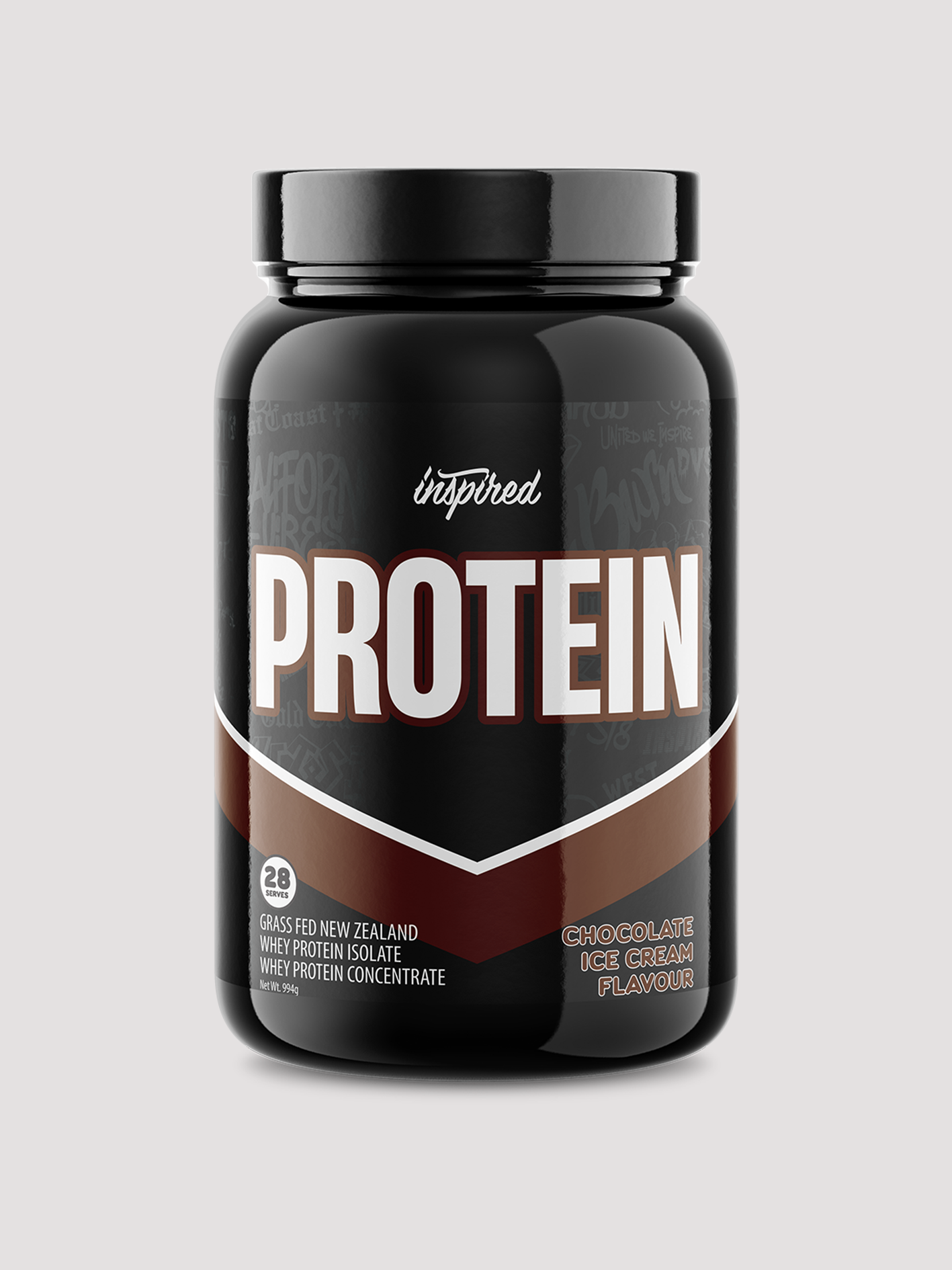 Inspired Protein – 2lb Whey Blend Protein Powder