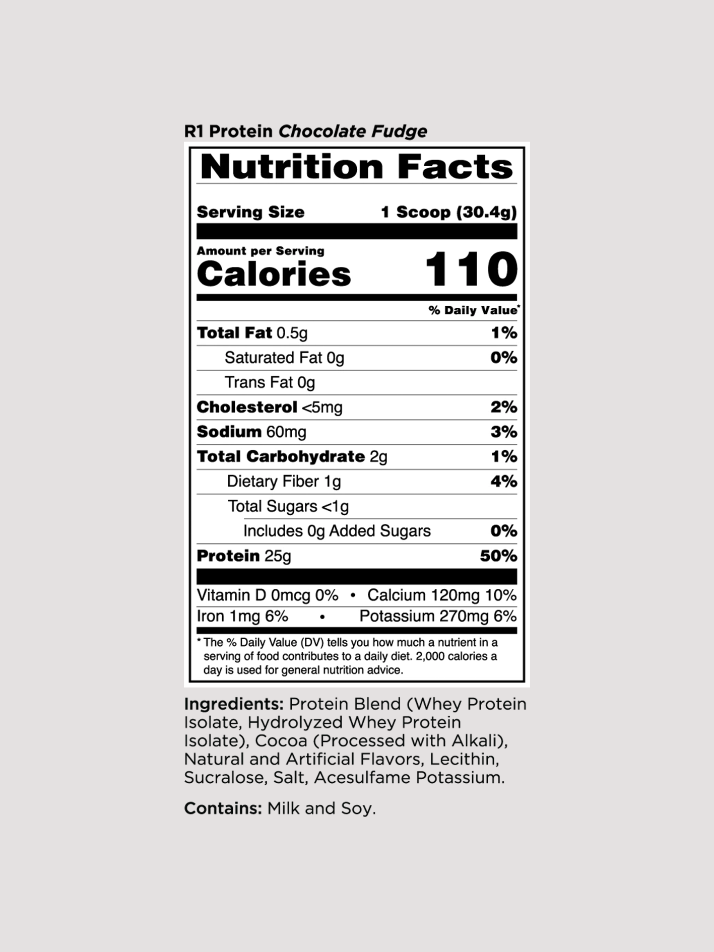 R1 Whey Protein Isolate By Rule 1-Protein-Rule1-Club Bunker