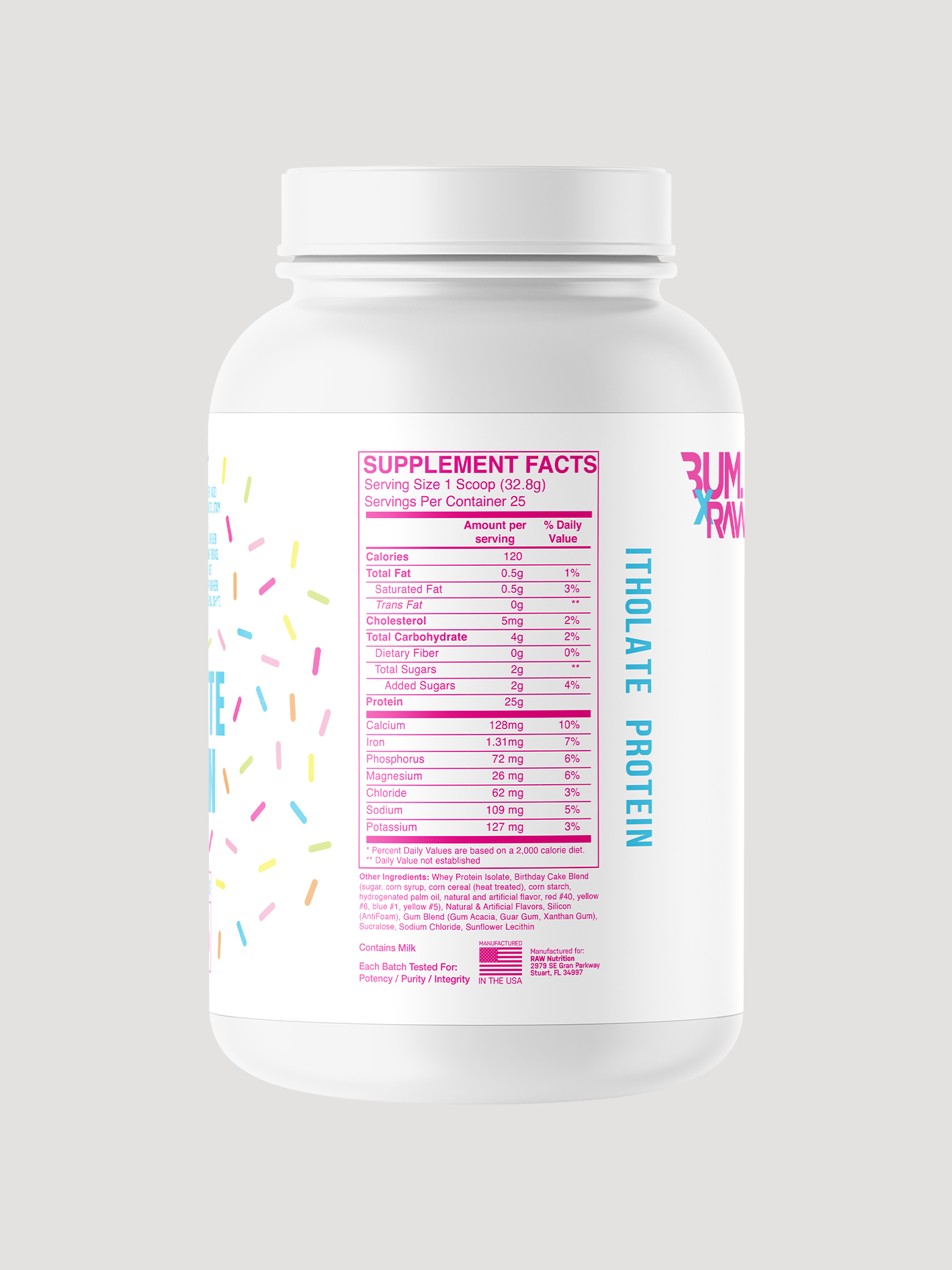 RAW Bum Itholate Whey Protein Powder-Protein-CBum-Club Bunker