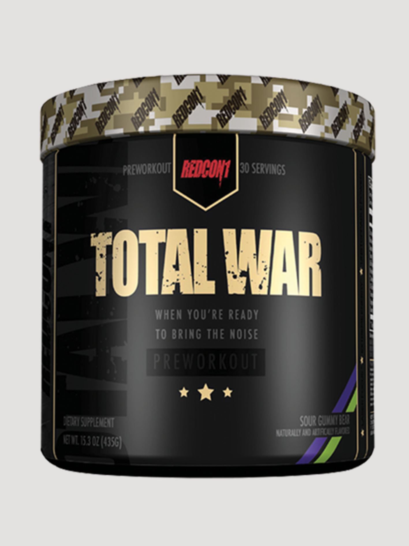 Redcon1 Total War Pre-workout-Preworkout-Redcon1-Sour Gummy Bear-Club Bunker