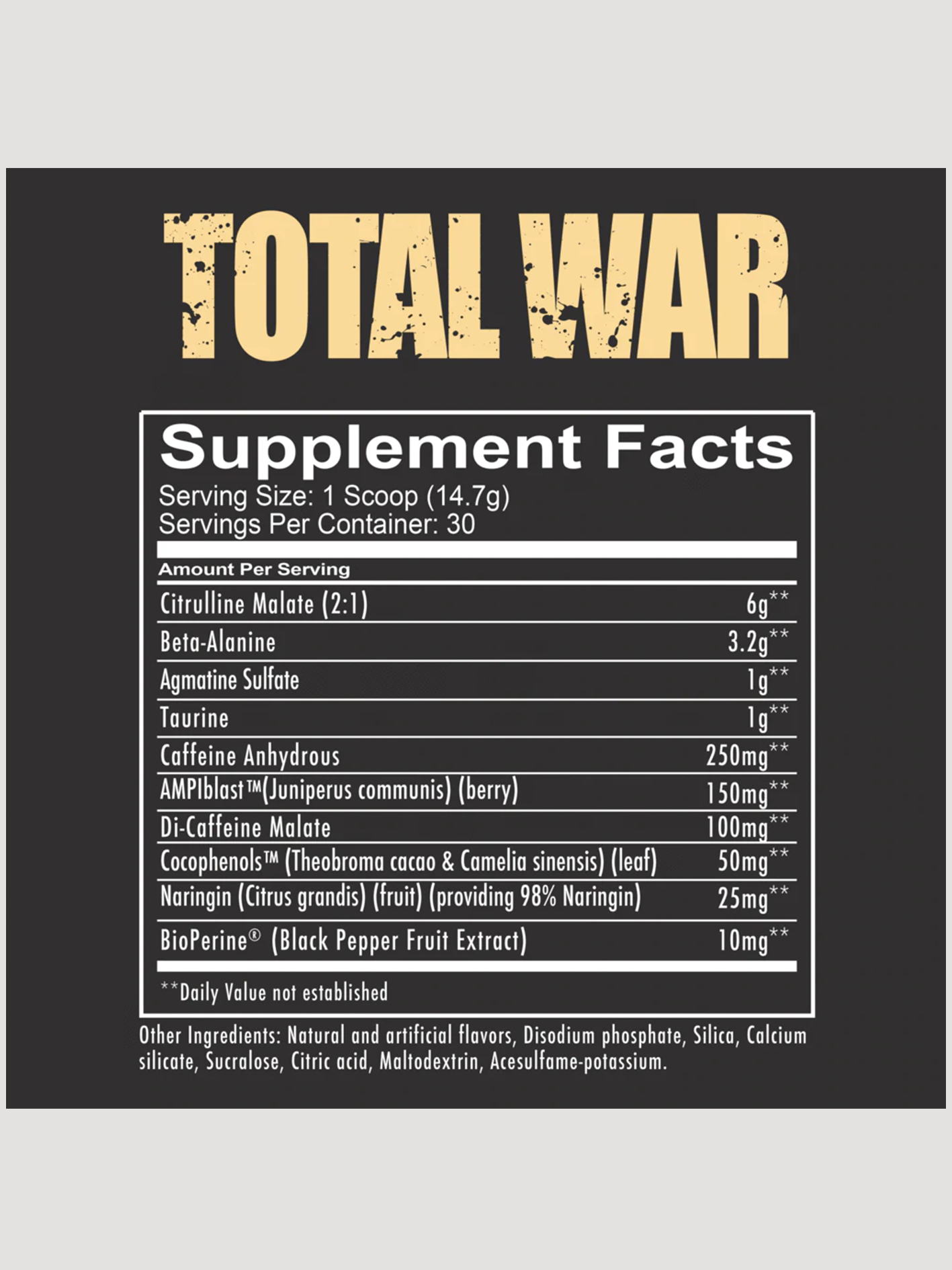Redcon1 Total War Pre-workout-Preworkout-Redcon1-Club Bunker