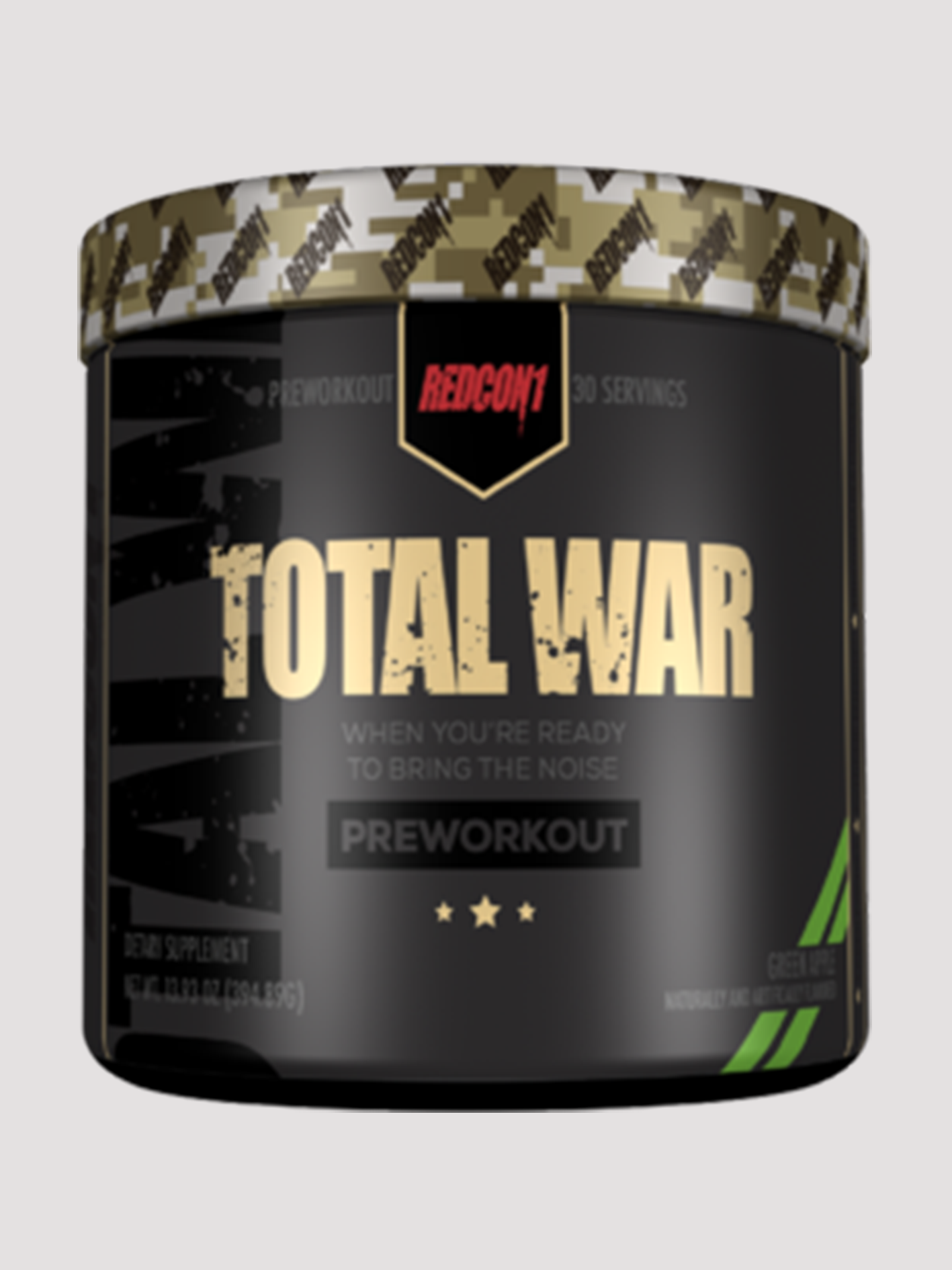 Redcon1 Total War Pre-workout-Preworkout-Redcon1-Green Apple-Club Bunker