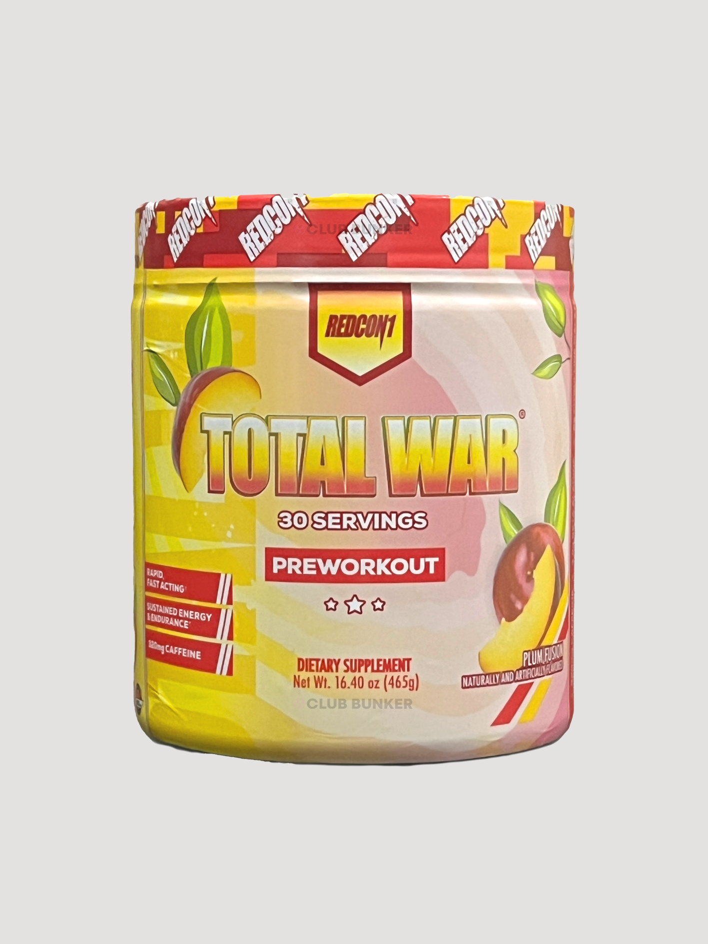 Redcon1 Total War Pre-workout-Preworkout-Redcon1-Plum Fusion-Club Bunker