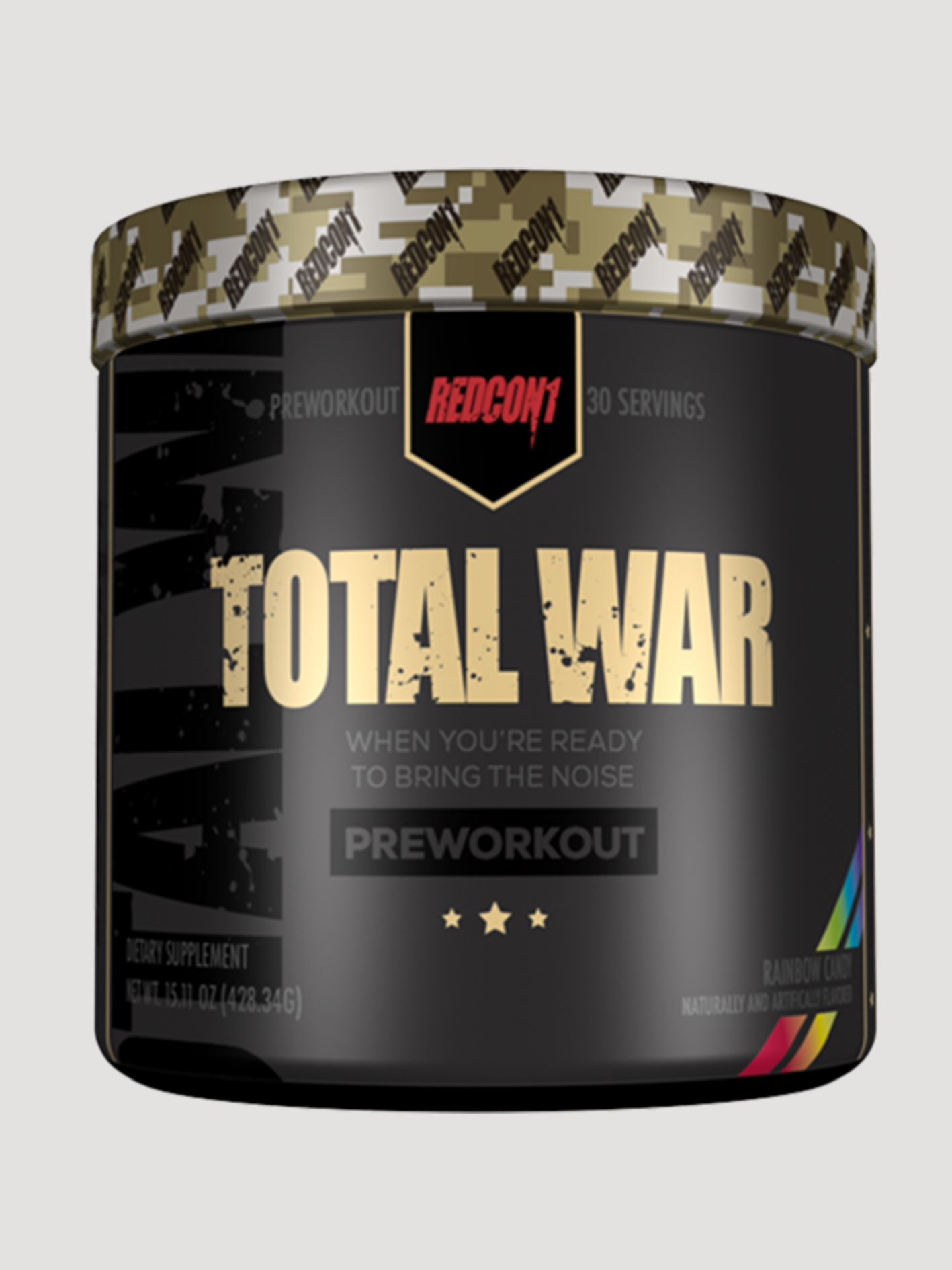 Redcon1 Total War Pre-workout-Preworkout-Redcon1-Rainbow Candy-Club Bunker