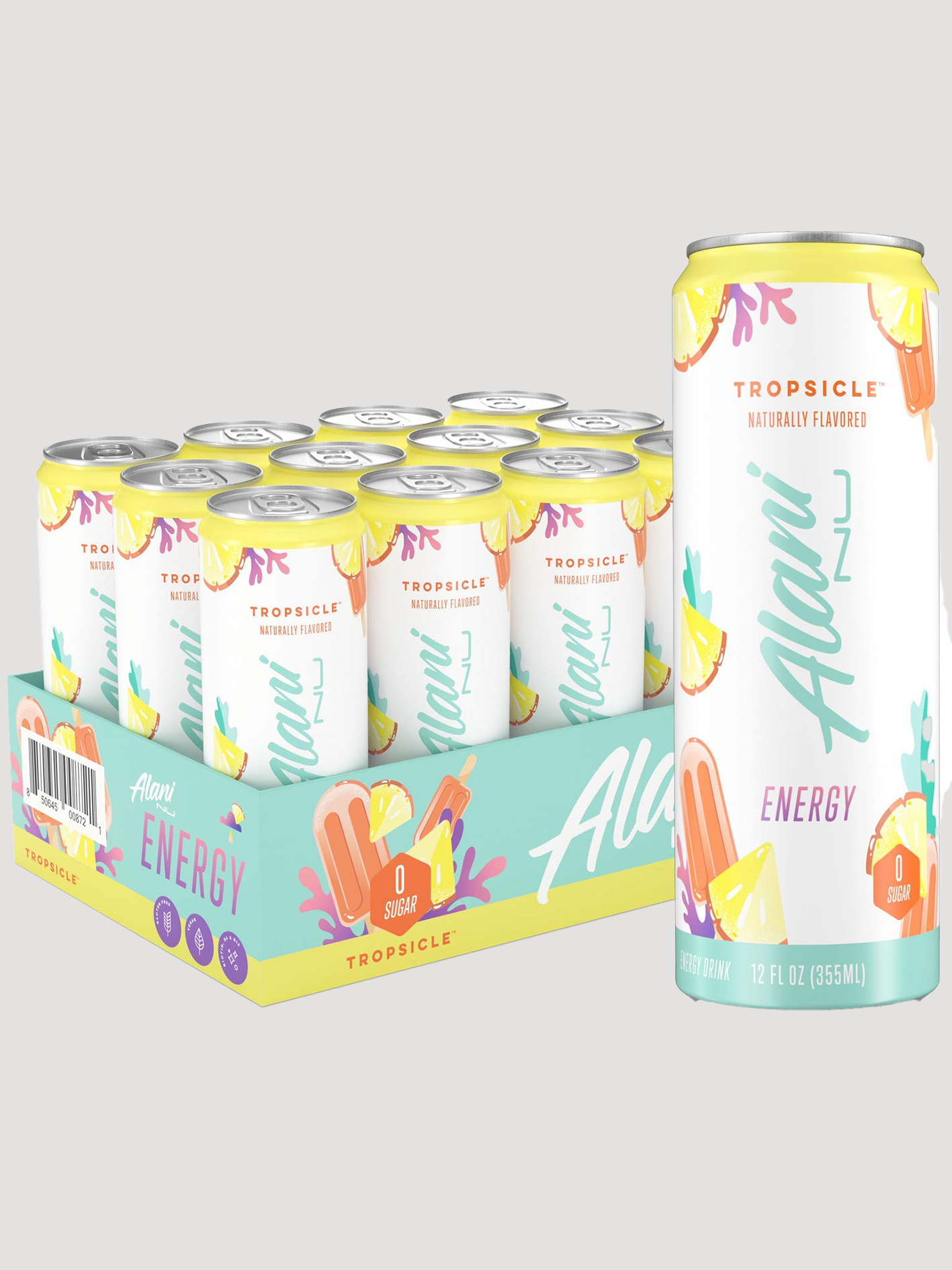 Alani Nu Energy 12 Pack-Drinks & RTDs-Alani Nu-Tropsicle-Club Bunker