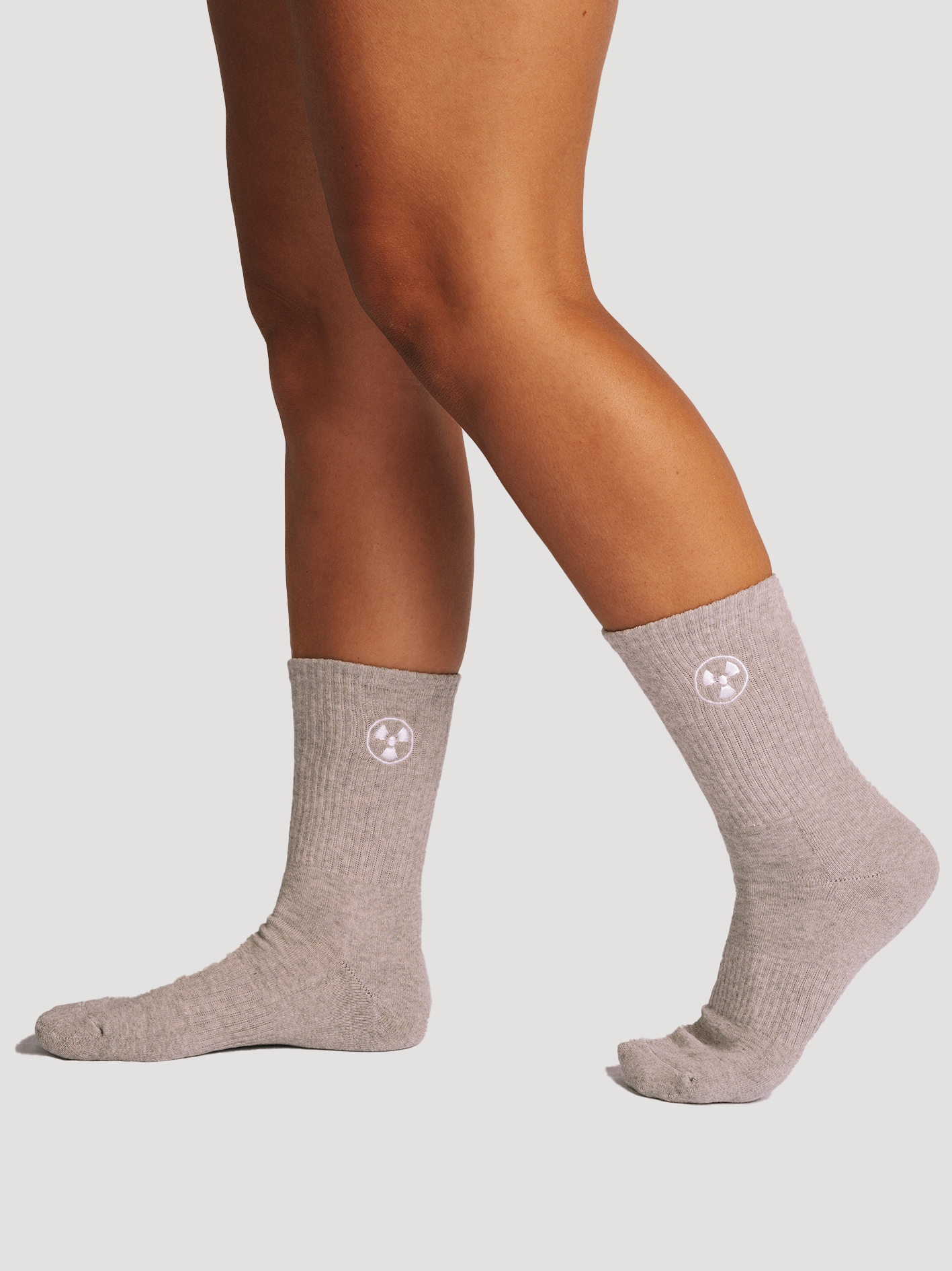 Club Bunker Tube Sock-Merch-Club Bunker-Grey-Club Bunker