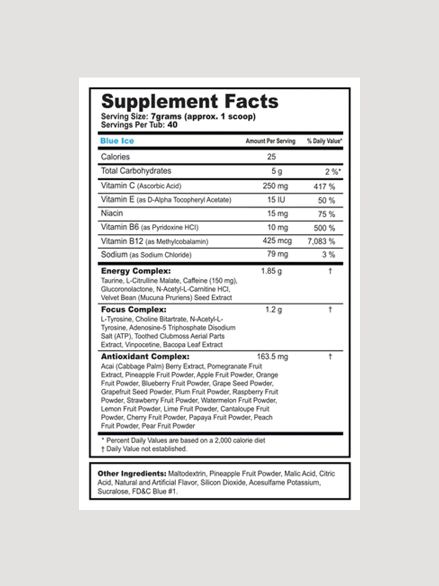 GFuel Energy Formula Powder Tub-Preworkout-G Fuel-Club Bunker