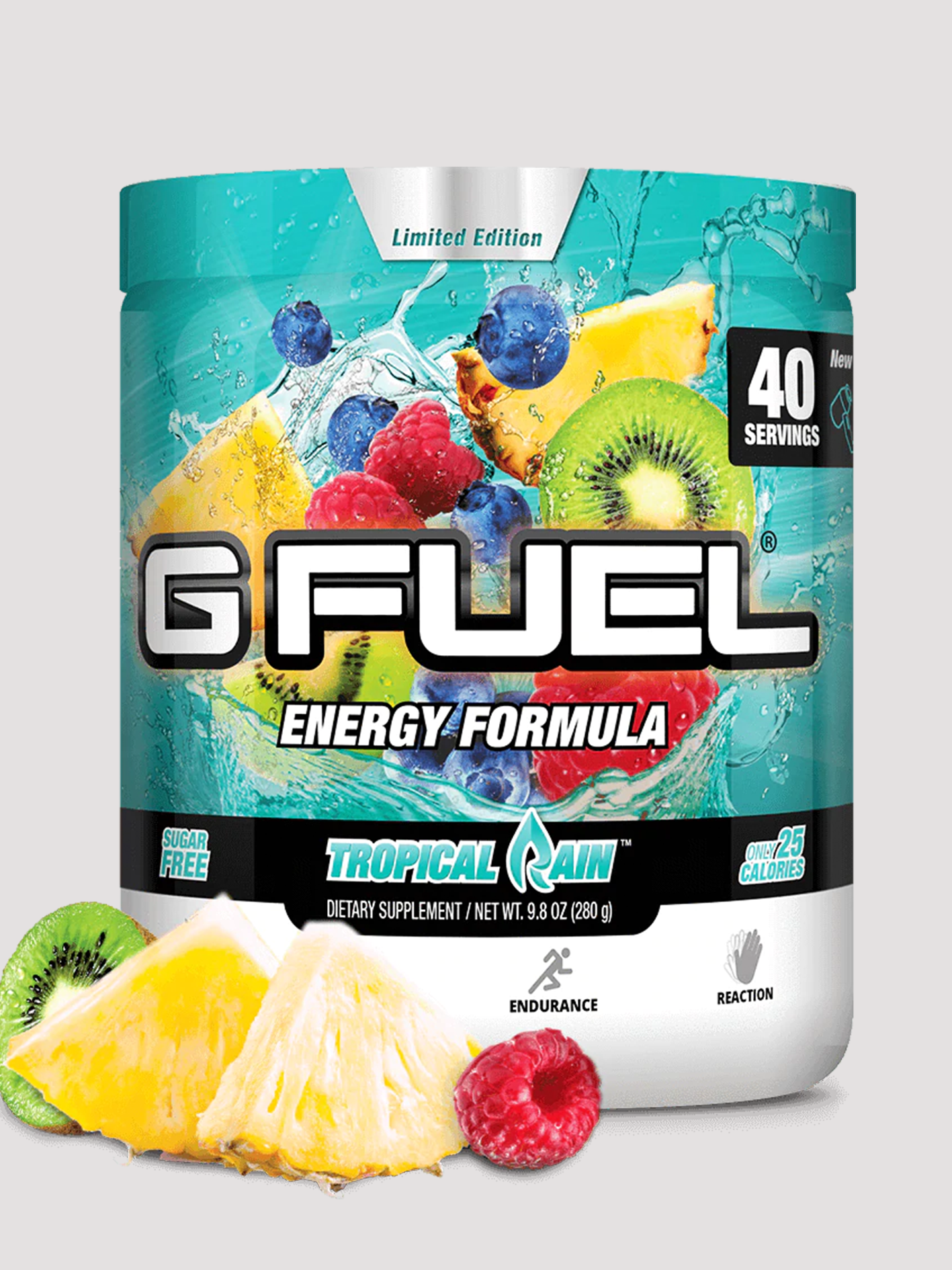 GFuel Energy Formula Powder Tub-Preworkout-G Fuel-Tropical Rain-Club Bunker