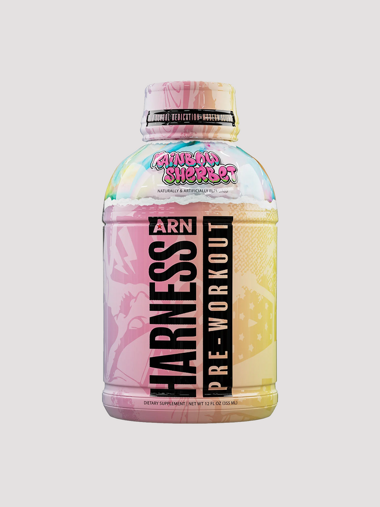 Arms Race Harness RTD Preworkout-Drinks & RTDs-Arms Race-Rainbow Sherbet-Club Bunker