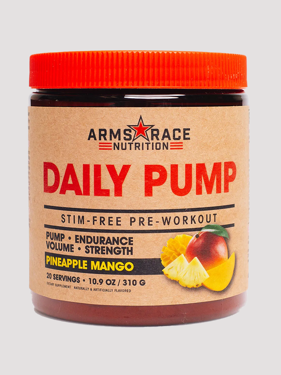 Arms Race Nutrition Daily Pump-Preworkout-Arms Race-Pineapple Mango-Club Bunker