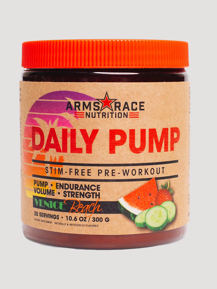 Arms Race Nutrition Daily Pump-Preworkout-Arms Race-Venice Beach-Club Bunker