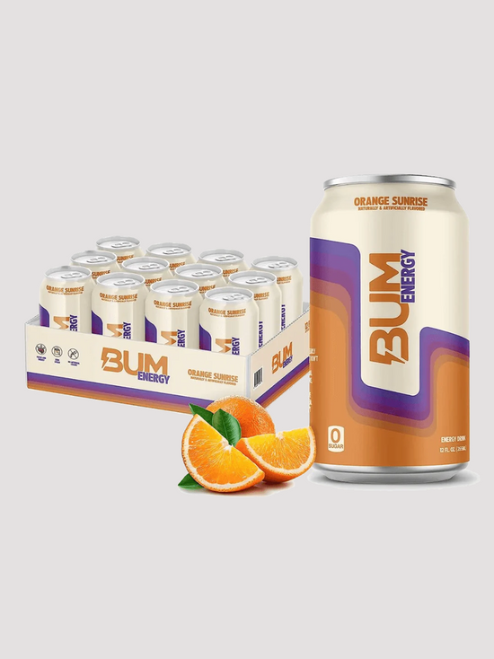 Bum Energy RTD 12 Pack by Chris Bumstead-Drinks & RTDs-CBum-Orange Sunrise-Club Bunker
