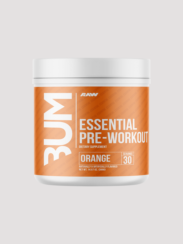 Bum Essential Pre Workout-Preworkout-CBum-Orange-Club Bunker