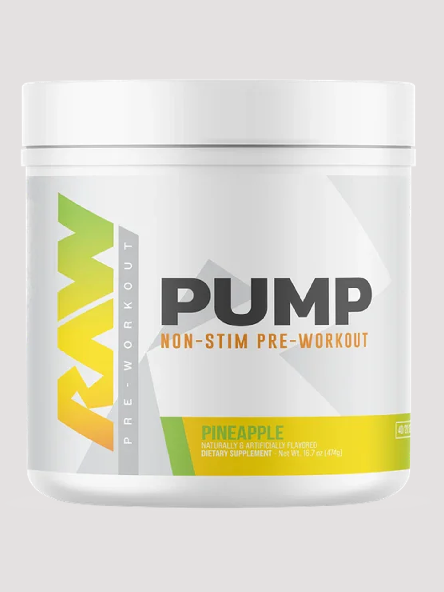 CBUM Raw Nutrition Pump Non-Stim Pre-Workout