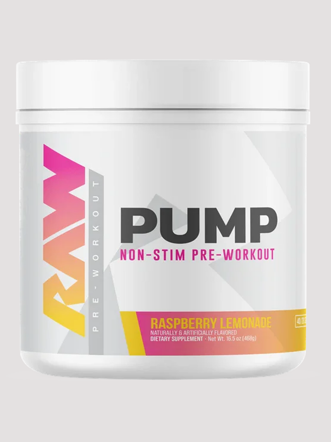 CBUM Raw Nutrition Pump Non-Stim Pre-Workout