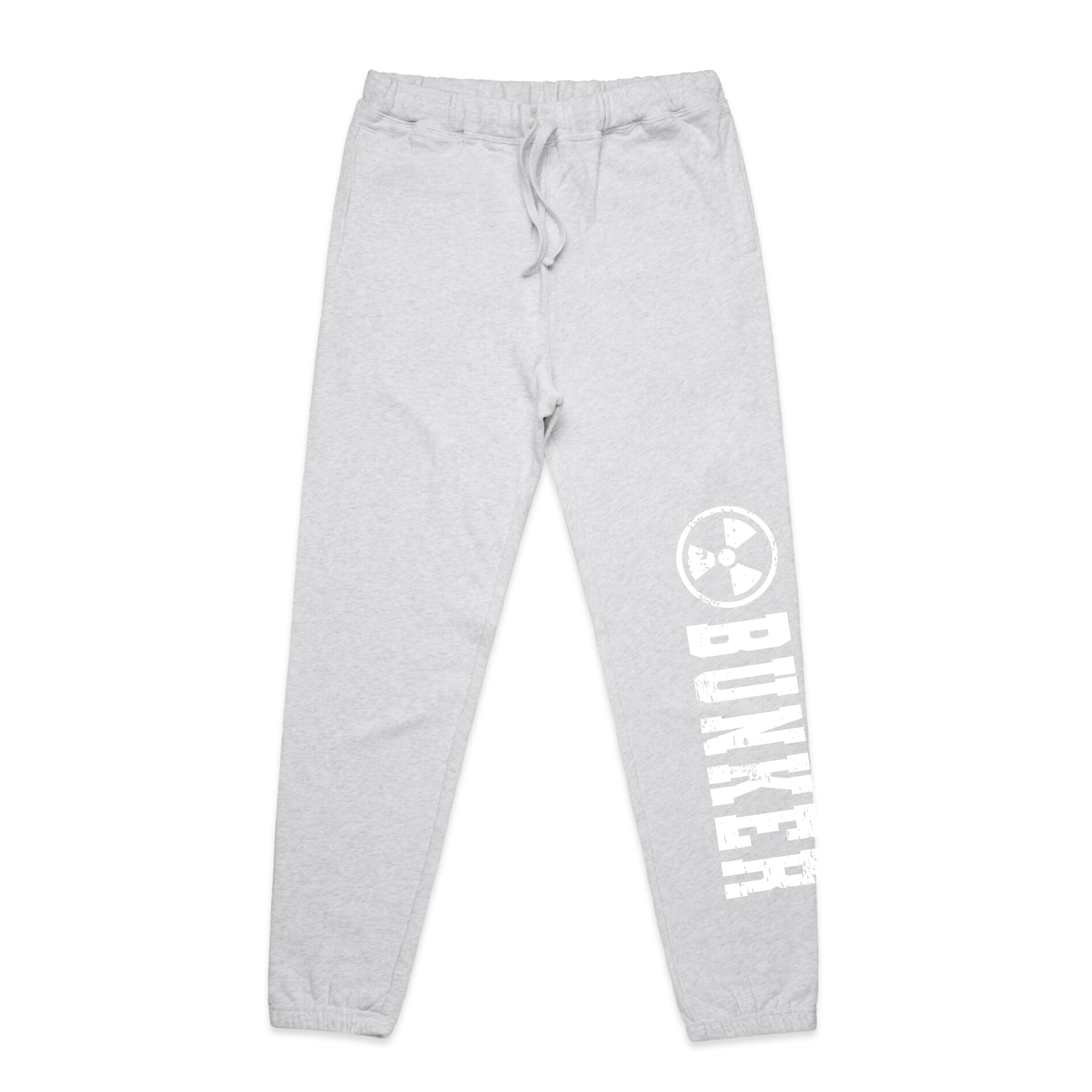 Club Bunker Sweat Pants Mens-Merch-Club Bunker-White Marle-S-Club Bunker