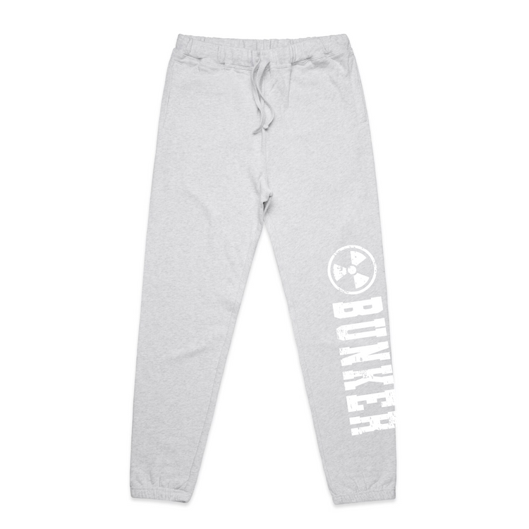 Club Bunker Sweat Pants Mens-Merch-Club Bunker-White Marle-S-Club Bunker