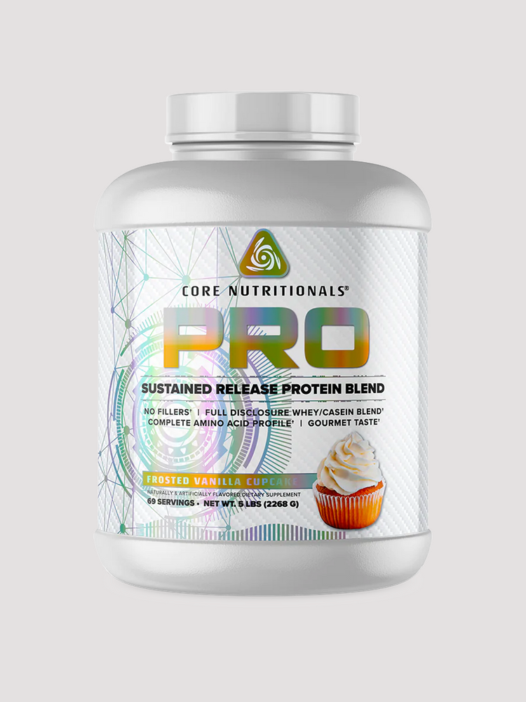 Core Pro 5lb Whey Protein-Protein-Core Nutritionals-Frosted Vanilla Cupcake-Club Bunker