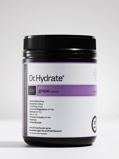 Dr Hydrate Sugar-Free Electrolyte Powder | Performance Hydration &amp; Recovery