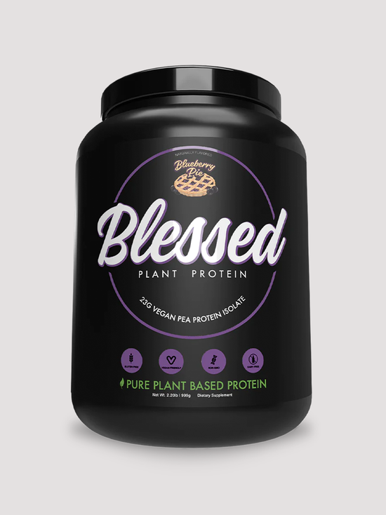 EHP Labs Blessed Plant Protein 2lb-Protein-EHP Labs-Blueberry Pie-Club Bunker