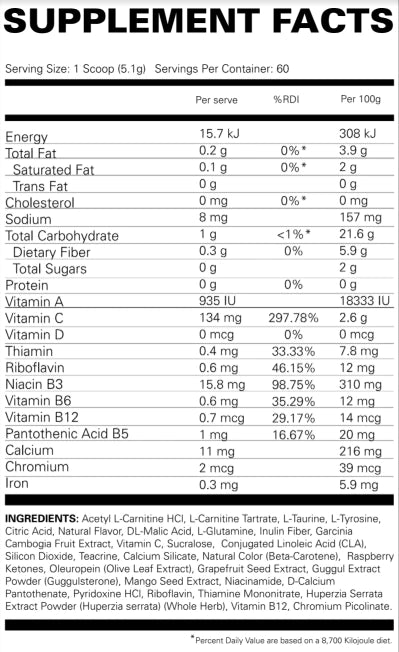 EHP Labs OxyShred Non-Stim-Preworkout-EHP Labs-Club Bunker