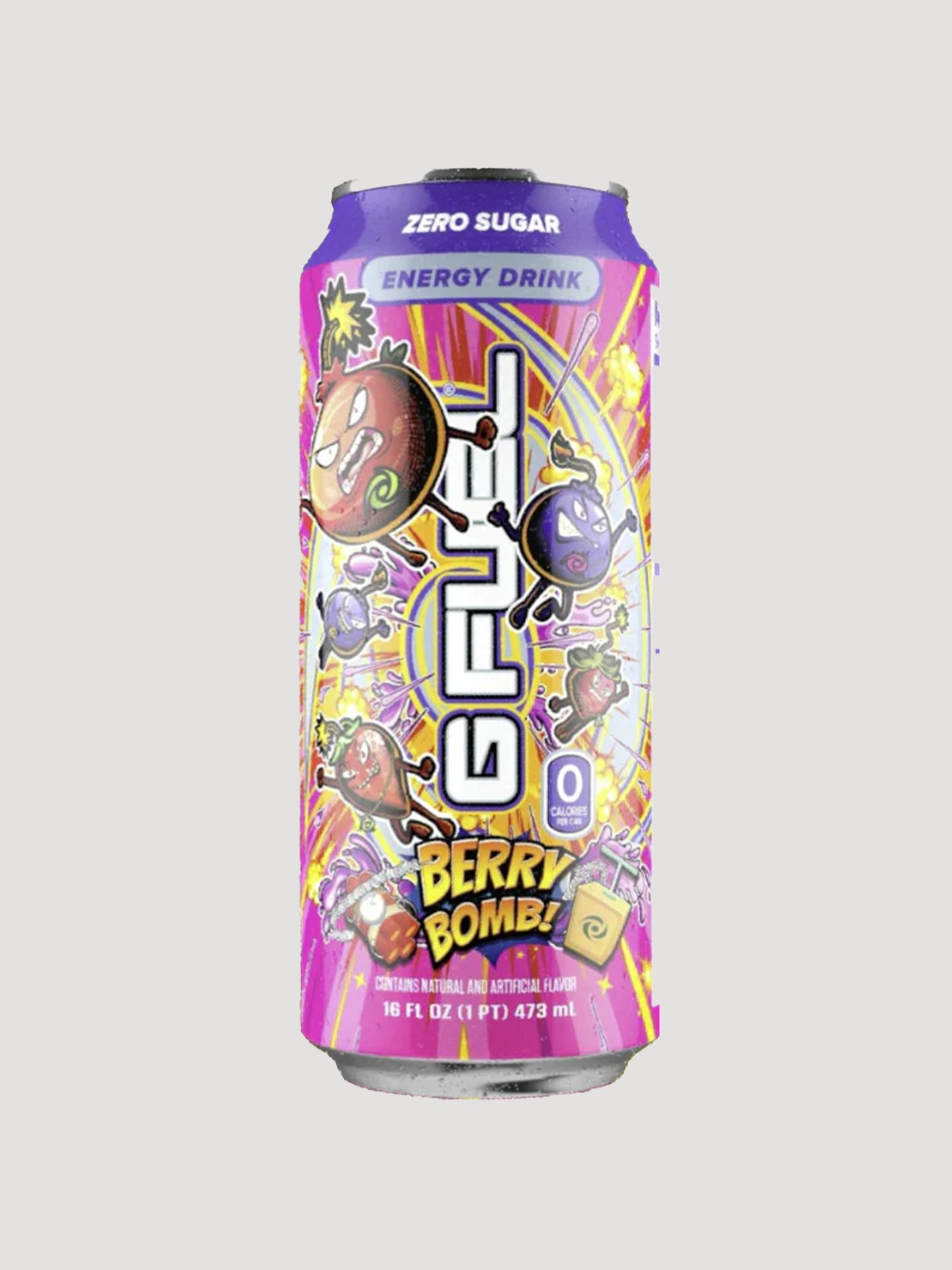 GFuel Energy Can RTD-Drinks & RTDs-G Fuel-Berry Bomb-Club Bunker