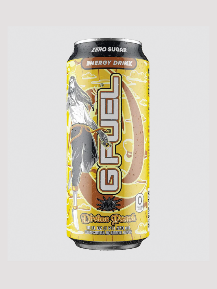 GFuel Energy Can RTD-Drinks & RTDs-G Fuel-Moist Critical Divine Peach-Club Bunker