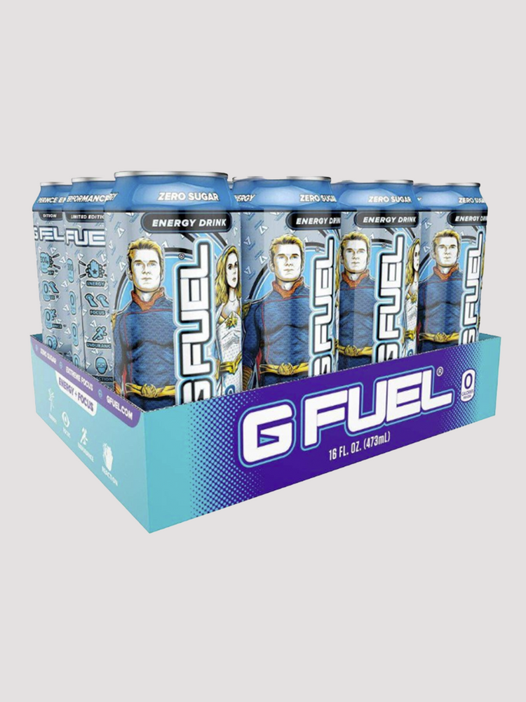 GFuel Energy Cans 12 Pack-Drinks & RTDs-G Fuel-Compound V - The Boys-Club Bunker