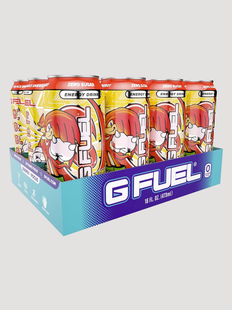GFuel Energy Cans 12 Pack-Drinks & RTDs-G Fuel-Knuckles Sour Power-Club Bunker