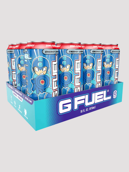 GFuel Energy Cans 12 Pack-Drinks &amp; RTDs-G Fuel-Blue Bomber Slushie-Club Bunker