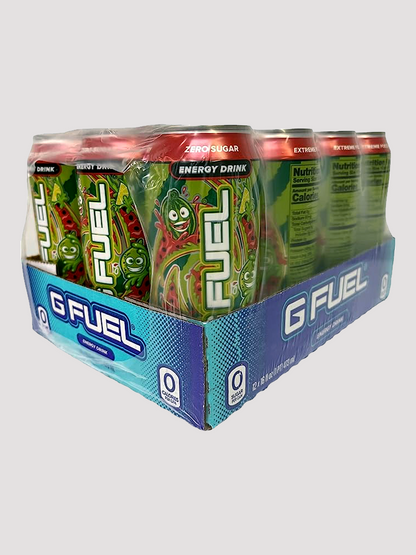 GFuel Energy Cans 12 Pack-Drinks &amp; RTDs-G Fuel-Watermelon Lime-Club Bunker