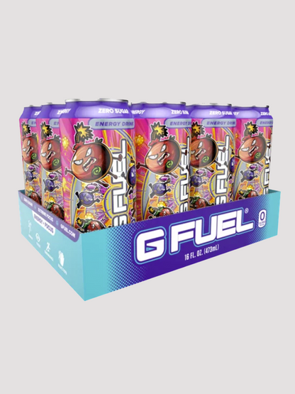GFuel Energy Cans 12 Pack-Drinks &amp; RTDs-G Fuel-Berry Bomb-Club Bunker