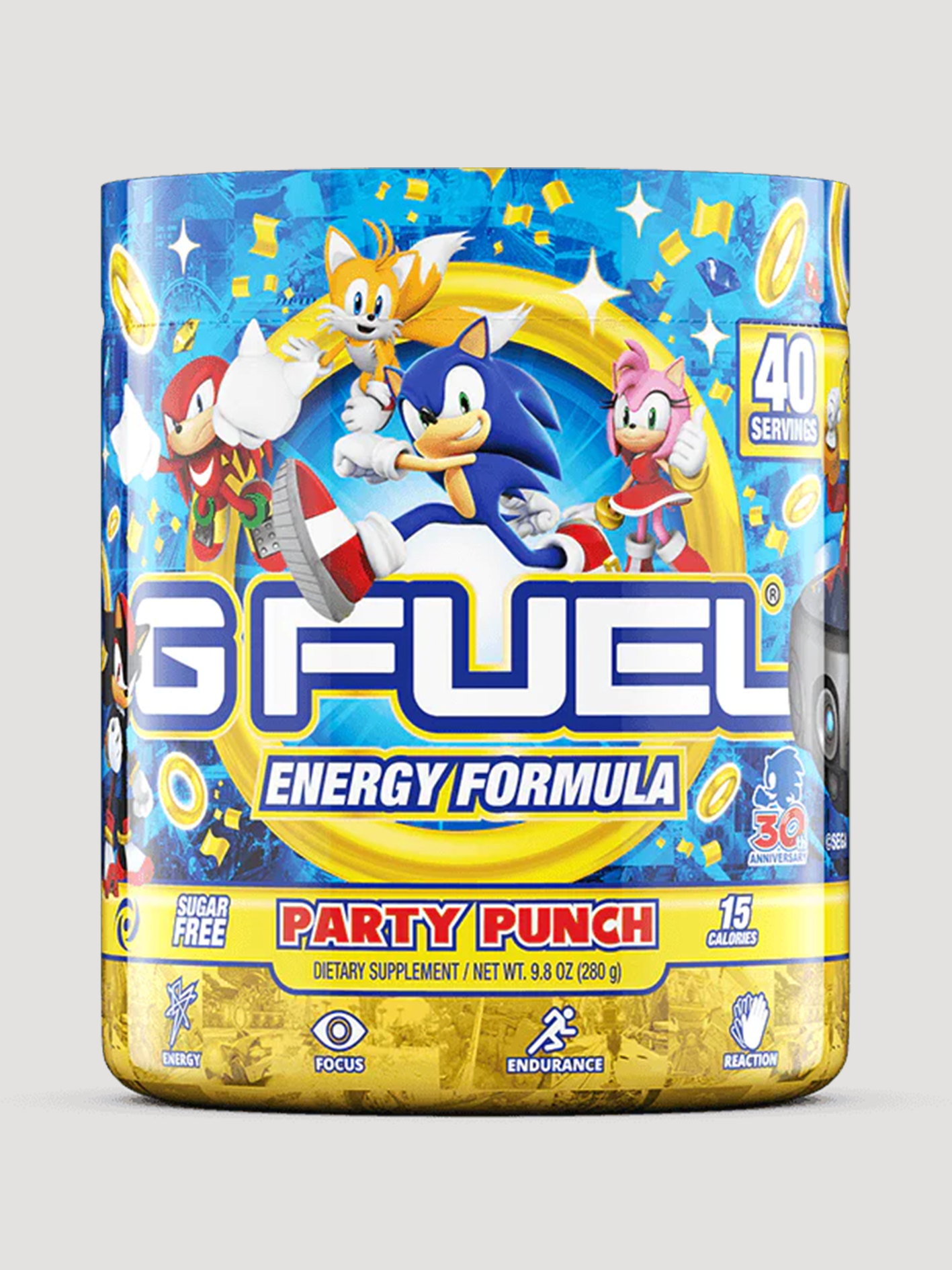 GFuel Energy Formula Powder Tub-Preworkout-G Fuel-Party Punch-Club Bunker