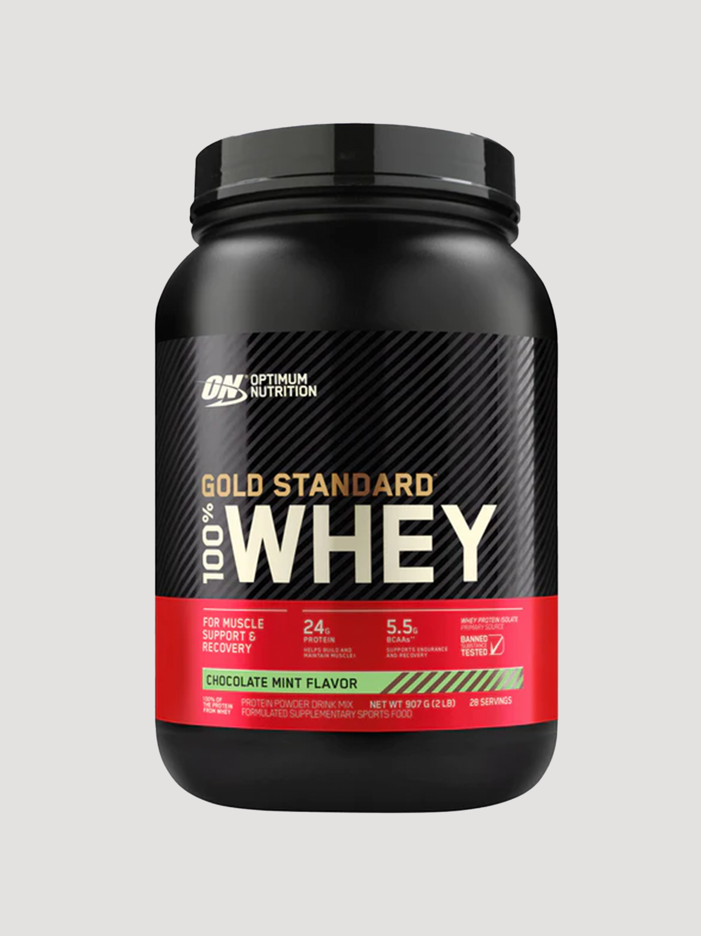 Gold Standard 100% Whey 2lb by Optimum Nutrition-Protein-Optimum Nutrition-Chocolate Mint-Club Bunker