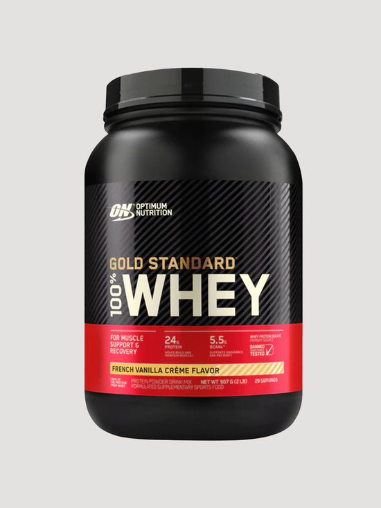 Gold Standard 100% Whey 2lb by Optimum Nutrition-Protein-Optimum Nutrition-French Vanilla Crème-Club Bunker