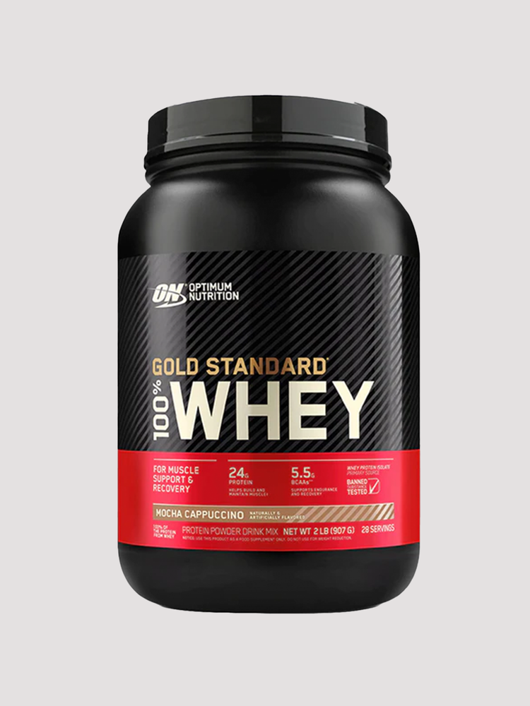 Gold Standard 100% Whey 2lb by Optimum Nutrition-Protein-Optimum Nutrition-Mocha Cappucino-Club Bunker