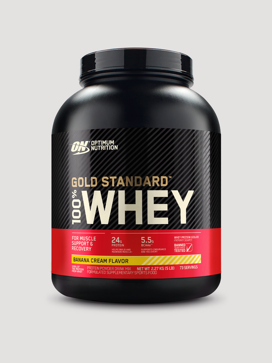 Gold Standard 100% Whey 5lb by Optimum Nutrition-Protein-Optimum Nutrition-Banana-Club Bunker
