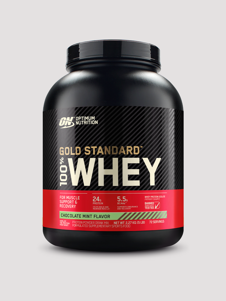 Gold Standard 100% Whey 5lb by Optimum Nutrition-Protein-Optimum Nutrition-Chocolate Mint-Club Bunker