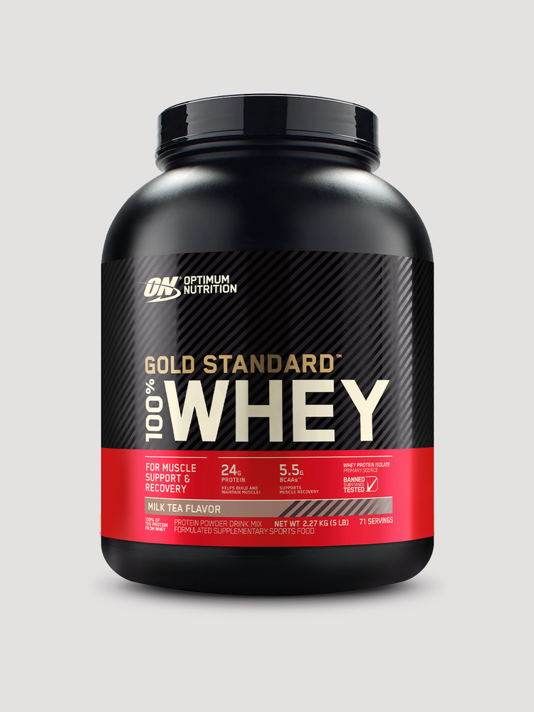 Gold Standard 100% Whey 5lb by Optimum Nutrition-Protein-Optimum Nutrition-Milk Tea-Club Bunker