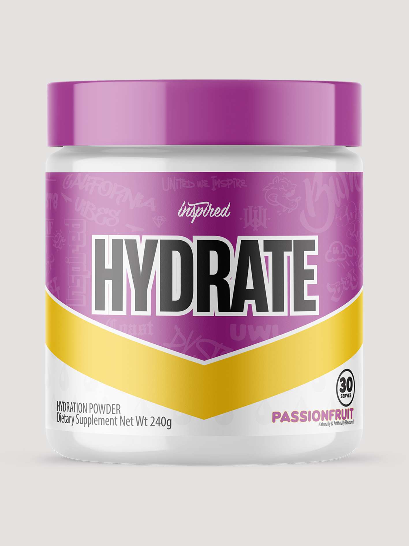 Inspired Hydrate – Electrolyte &amp; Recovery Drink (30 Serves)