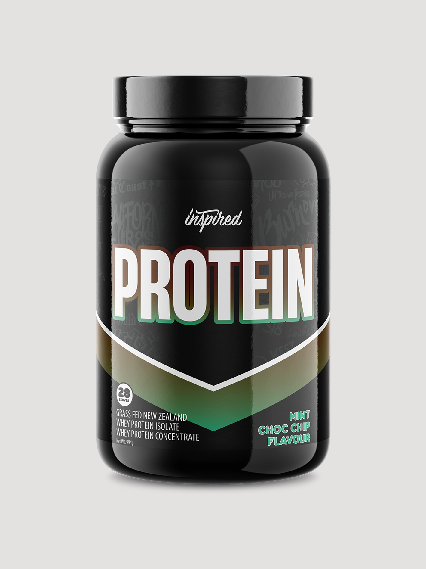 Inspired Protein – 2lb Whey Blend Protein Powder
