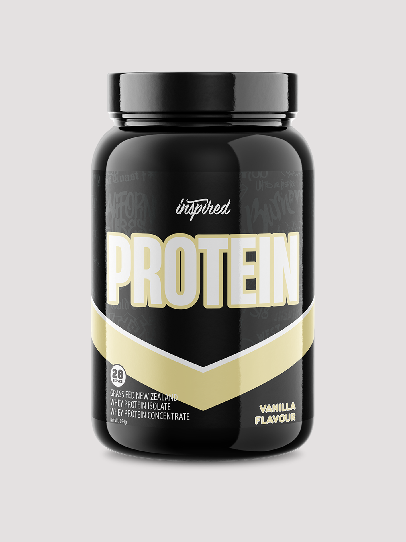 Inspired Protein – 2lb Whey Blend Protein Powder