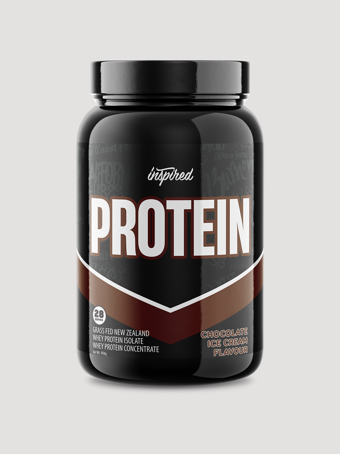 Inspired Protein – 2lb Whey Blend Protein Powder