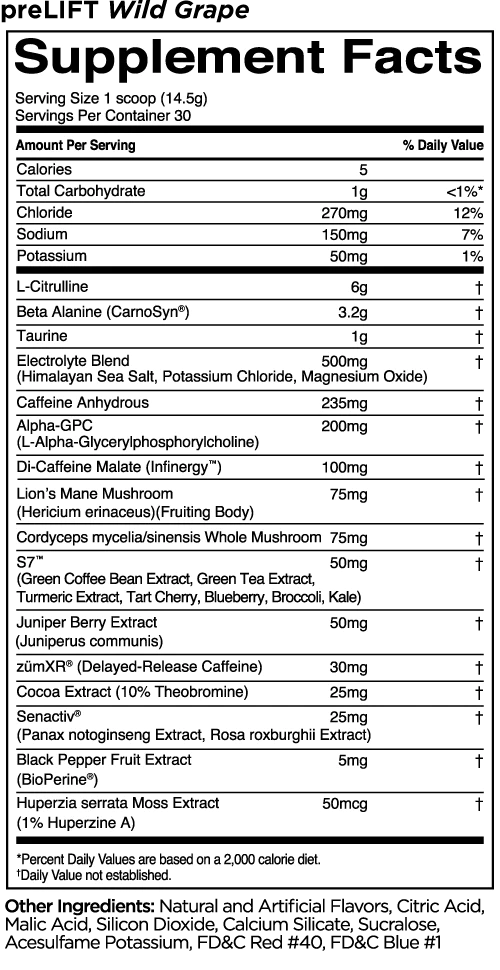 r1 Pre Lift Preworkout by Rule 1 (30 Serve)-Preworkout-Rule1-Club Bunker