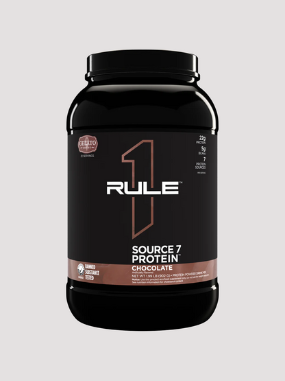 R1 Source7 Protein Powder by Rule1-Protein-Rule1-Chocolate Gelato-Club Bunker