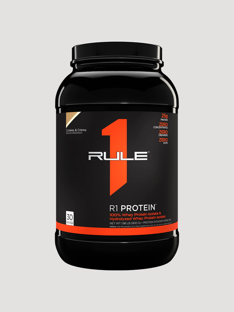 R1 Whey Protein Isolate By Rule 1-Protein-Rule1-Cookies & Creme-Club Bunker